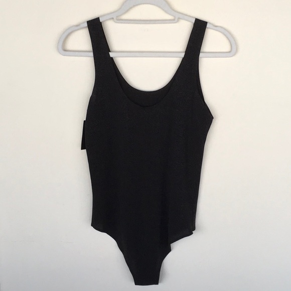 NWT INC International Concepts Black Bodysuit - Picture 2 of 6